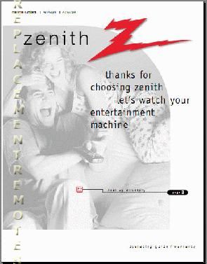 remote control manual zenith mbr3447