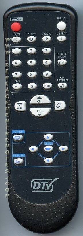 Buy FUNAI NF601UD Emerson Sylvania -NF601UD TV Remote Control