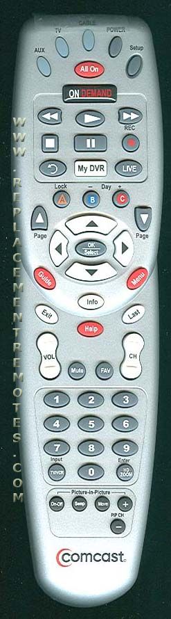 comcast dvr remote. Buy COMCAST RC1475501/00MB