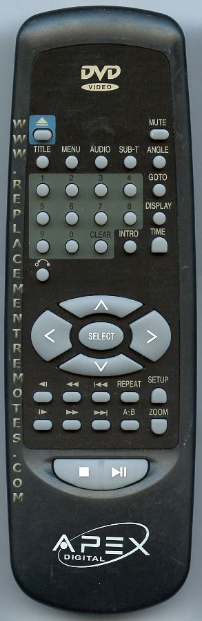 Buy Apex Rcnn Dvd Player Dvd Remote Control