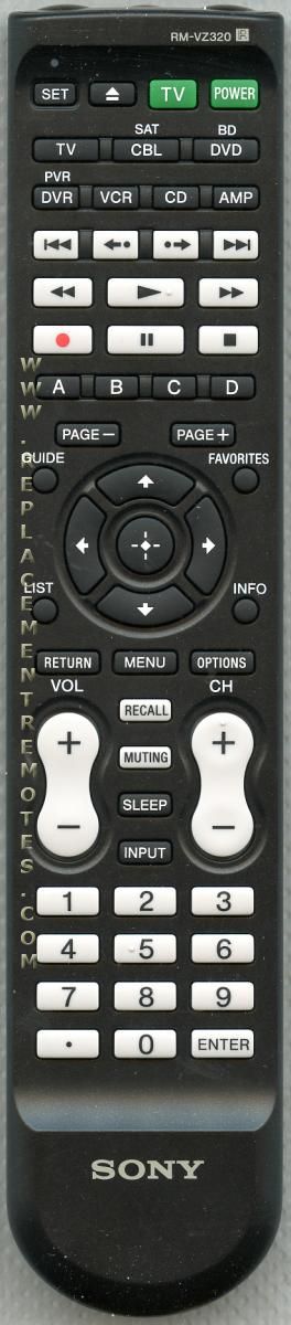 how-to-program-sony-remote-commander-rm-vz320-mchelper