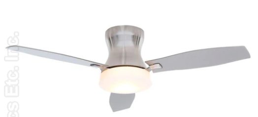 Hampton Bay Marta In Brushed Nickel Ceiling Fan