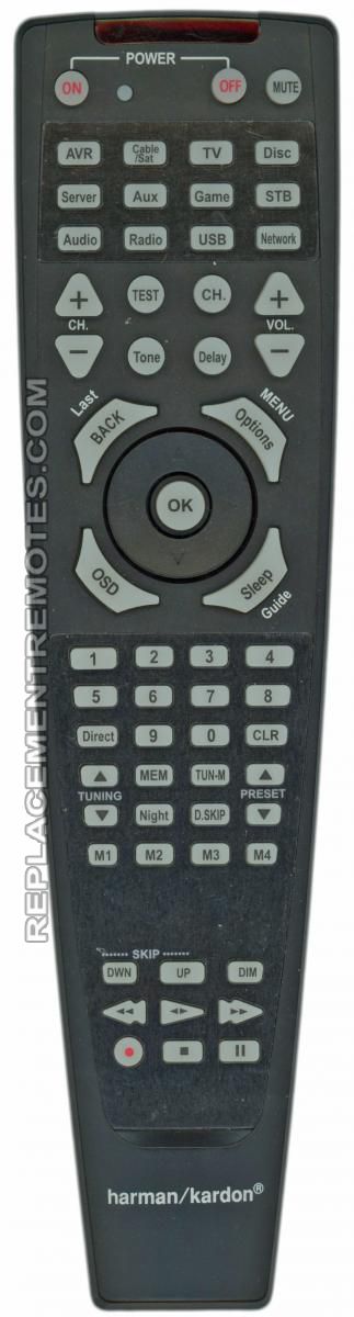 Buy Harman Kardon AVR1700 Audio Video Receiver Receiver Remote Control