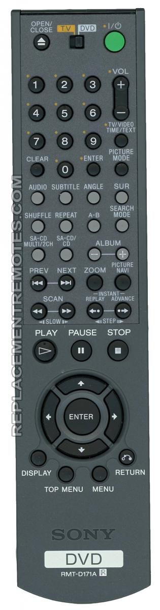 Buy Sony Rmt D A Rmtd A Dvd Player Remote Control