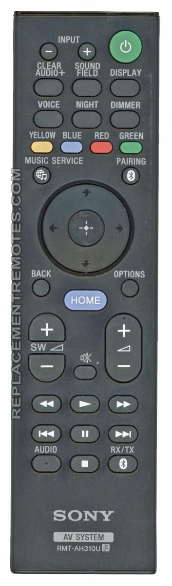 Buy SONY RMT AH310U RMTAH310U 149326811 Sound Bar System Remote Control