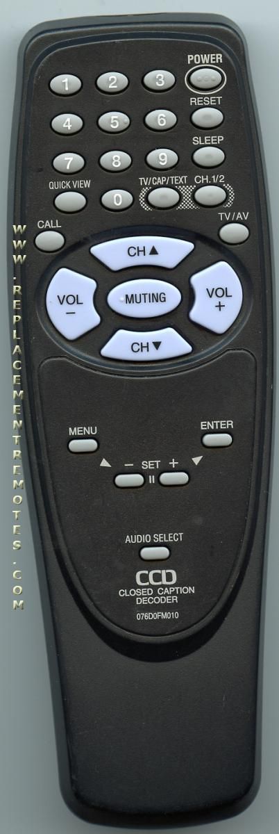 sansui tv remote