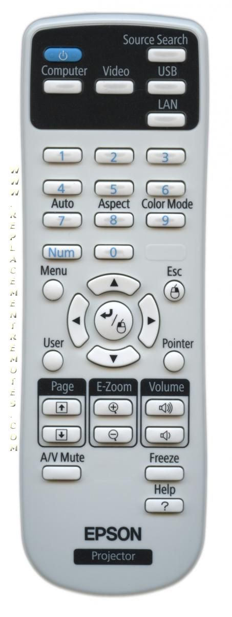 Buy Epson 159917600 -1599176 Projector Remote Control