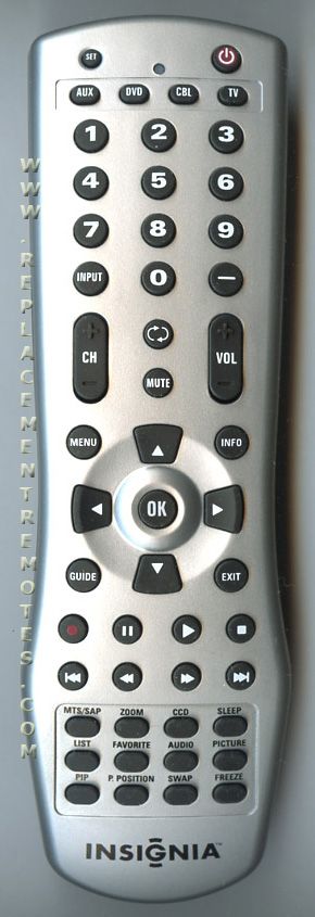 Buy INSIGNIA Z6010D00600 6010D00600 TV Remote Control