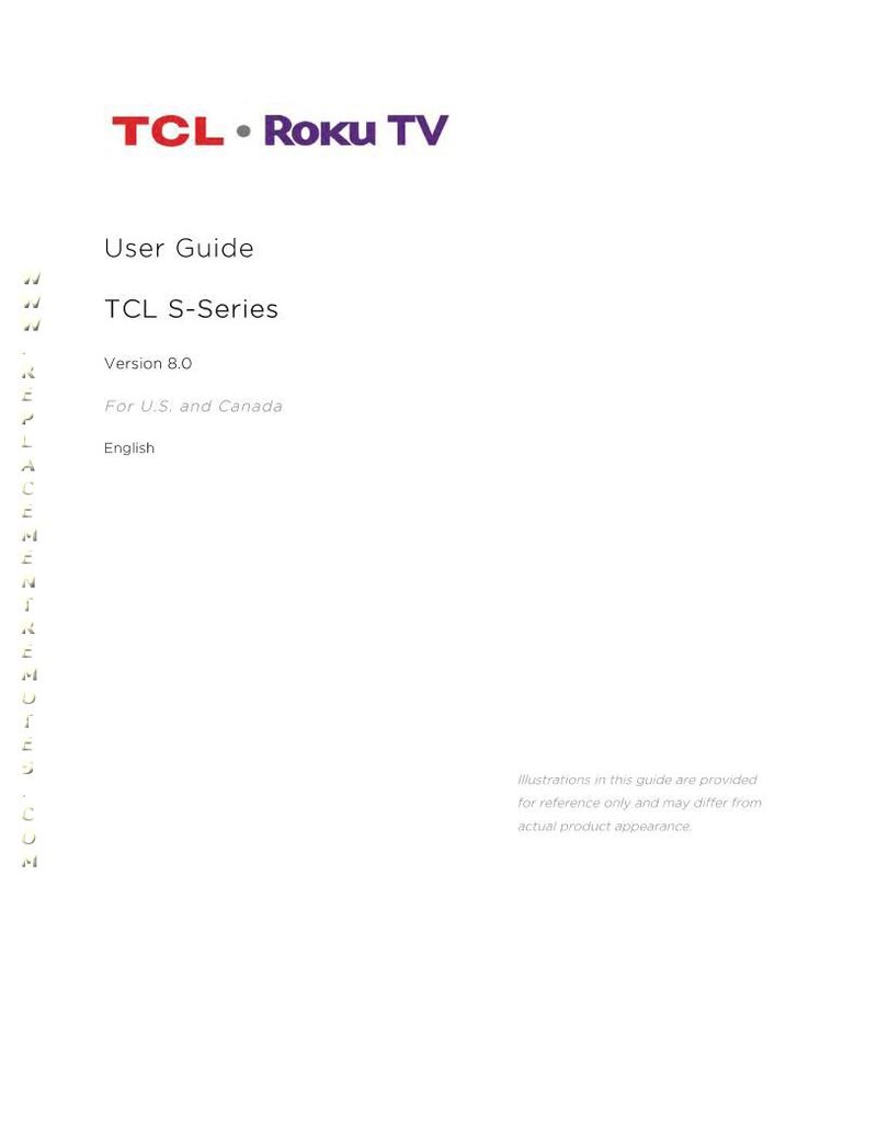 Tcl Tv Manual