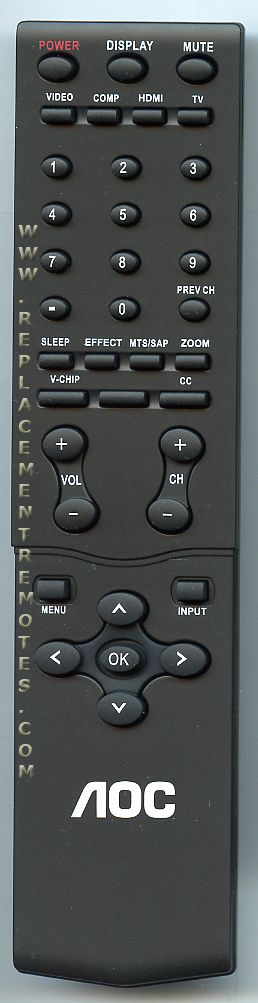 Buy AOC L37W431 98TRABD1NEACF TV TV Remote Control