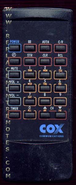 cox minbox remote problem