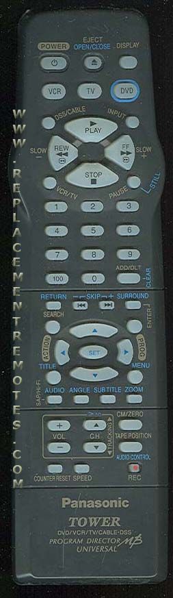 Buy Panasonic LSSQ0333 DVD Player Remote Control