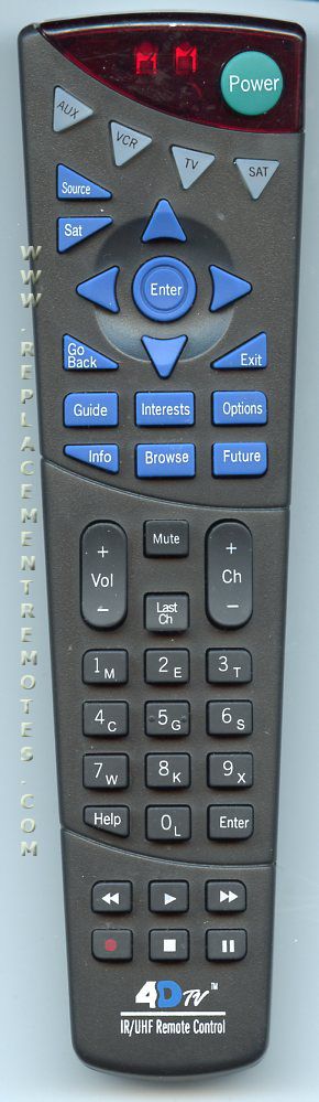 Buy Motorola URC941 -473430001 Cable Box Cable Remote Control