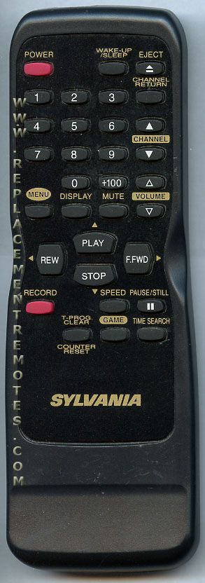 Buy Sylvania N0123ud Tv Vcr Combo Remote Control