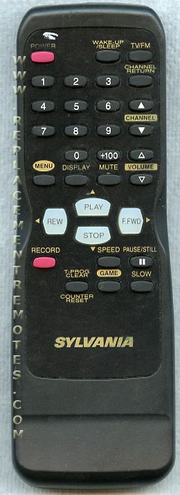 Buy Sylvania N0155ud Tv Vcr Combo Remote Control