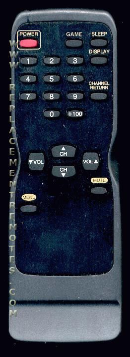 emerson tv remote controls