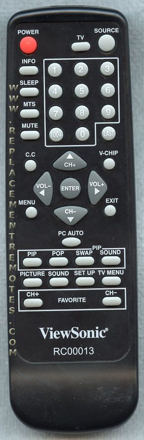 Buy Viewsonic RC00013 TV TV Remote Control