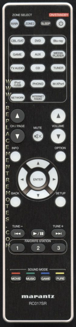 Buy MARANTZ RC017SR Remote Control