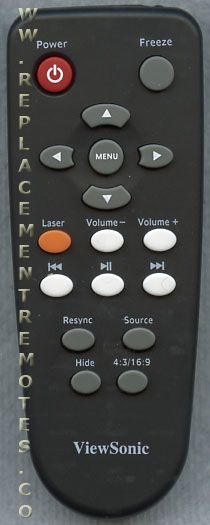 Buy Viewsonic RC-07751GP RC07751GP Projector Remote Control