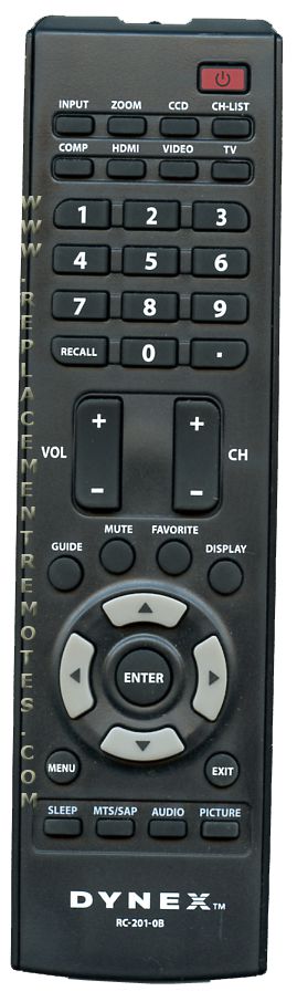 dynex tv remote