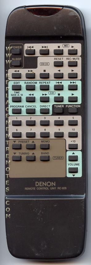 Buy DENON RC-829 RC829 -9600081200 Audio System Audio Remote Control
