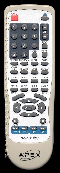 apex sound bar remote control replacement