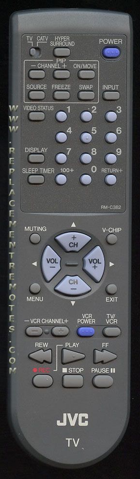 Buy Jvc Rm C Rmc Rmc A Tv Tv Remote Control