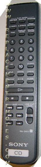 Buy SONY RM-D950 RMD950 -147394411 CD Player Remote Control