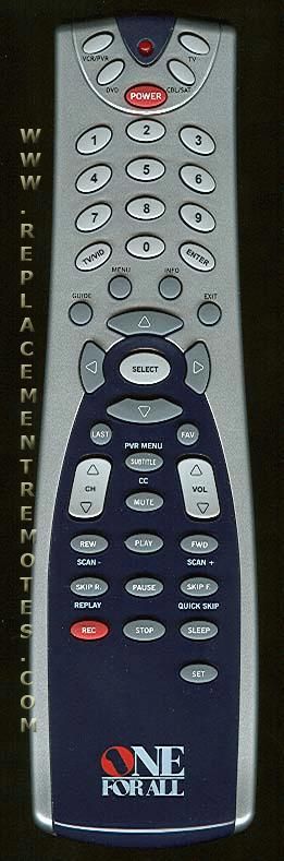 one for all universal remote control