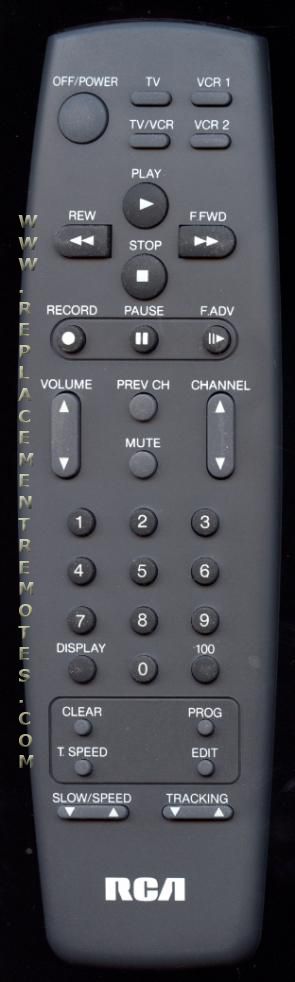 Buy RCA VR516 -212933 VCR VCR Remote Control