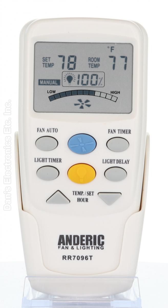 Buy Anderic Rr7096t Ceiling Fan Remote Control