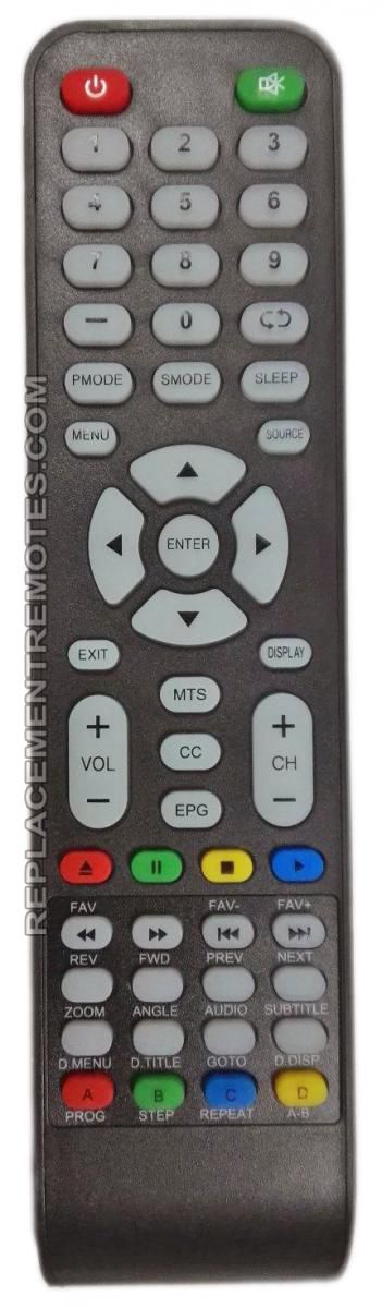 Buy CURTIS LEDV1975A4REM TV/DVD Combo Remote Control