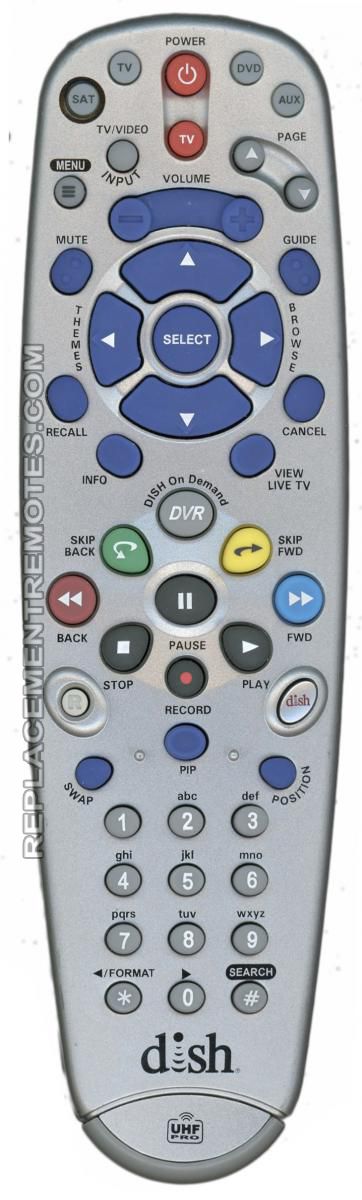 dish network remote control