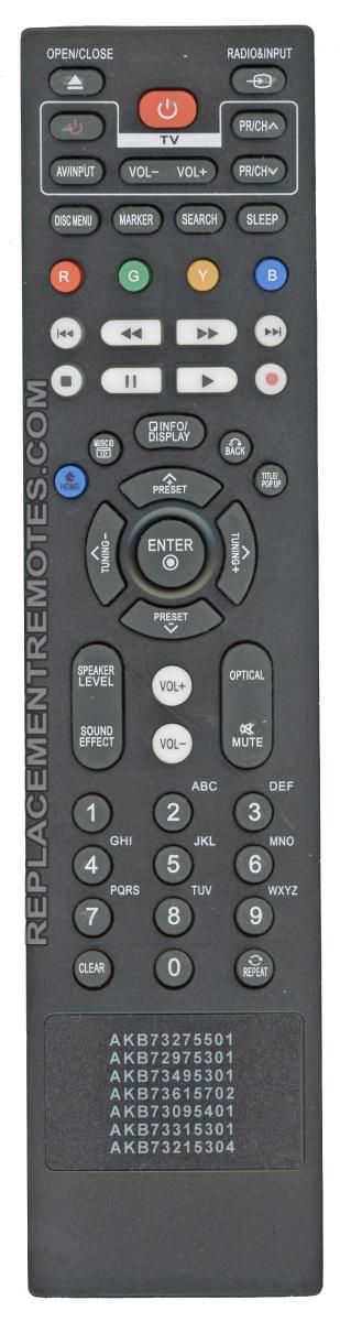 Buy Generic Akb For Lg Akb Blu Ray Dvd Player Remote Control