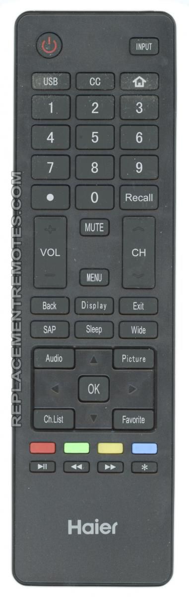 Buy Haier HTR-A18M HTRA18M -9912171031 TV Remote Control