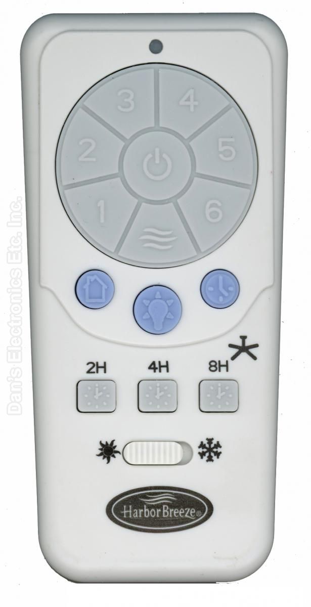 harbor breeze ceiling fan remote control dip switches