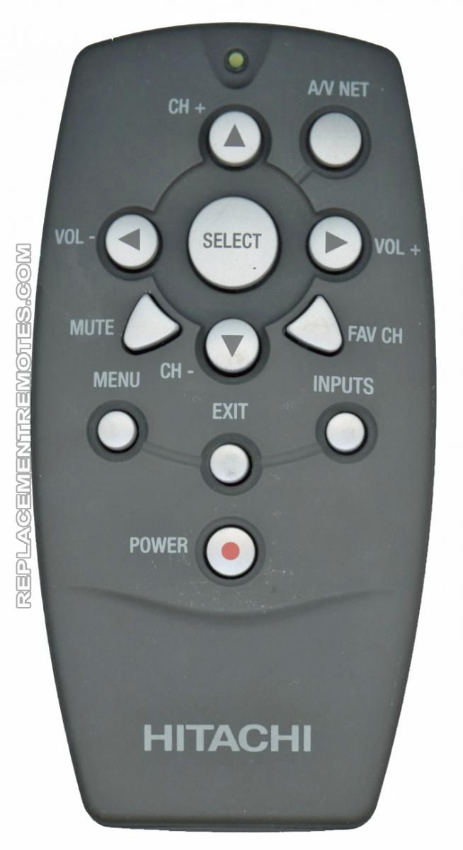 hitachi tv remote