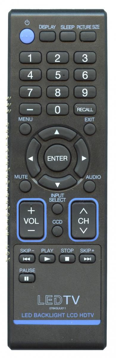 sansui tv remote