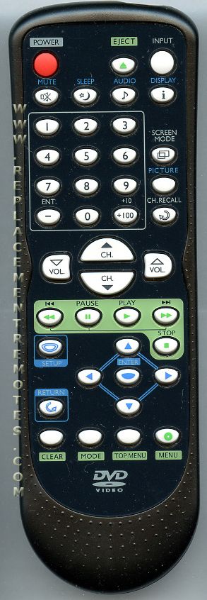 Emerson Tv Remote Controls Emerson Replacement Remotes For Tv Dvd Home Theater Audio Replacementremotes Com Page 7