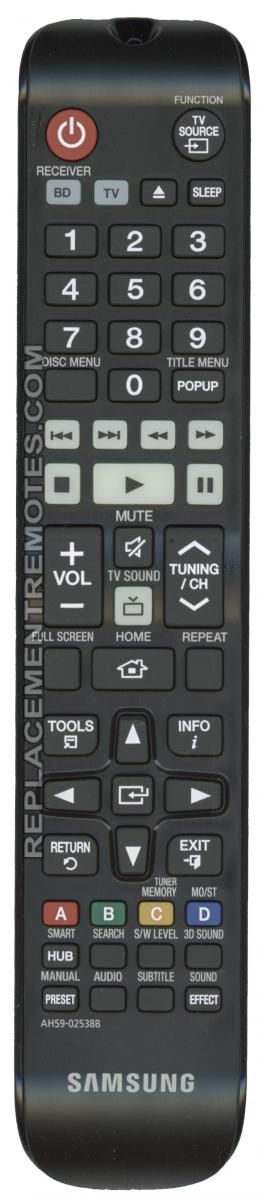 Buy Samsung AH59-02538B AH5902538B Home Theater System Home Theater Remote