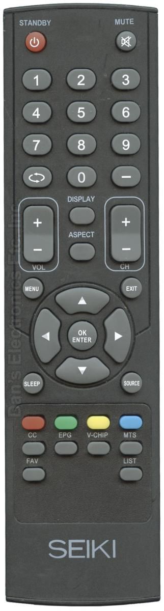 seiki tv remote