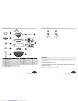 Harbor Breeze 00878 Ceiling Fan Operating Manual