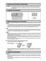 Sharp 13NM100 13NM100B 13NM150 TV Operating Manual