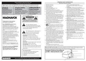 Philips 15MF500T 15MF500T/17 15MF500T/37 TV Operating Manual