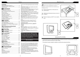 Philips 15MF500T 15MF500T/17 15MF500T/37 TV Operating Manual