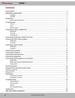 Pioneer PN5575124U xumo TV Operating Manual