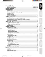 Toshiba 20AF41 24AF41 TV Operating Manual