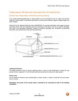 Vizio VW37L TV Operating Manual