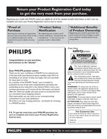 Philips 26PF5320 26PF5320/28 26PF5320/28B TV Operating Manual