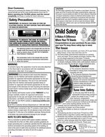 Toshiba 27HLV95 TV Operating Manual